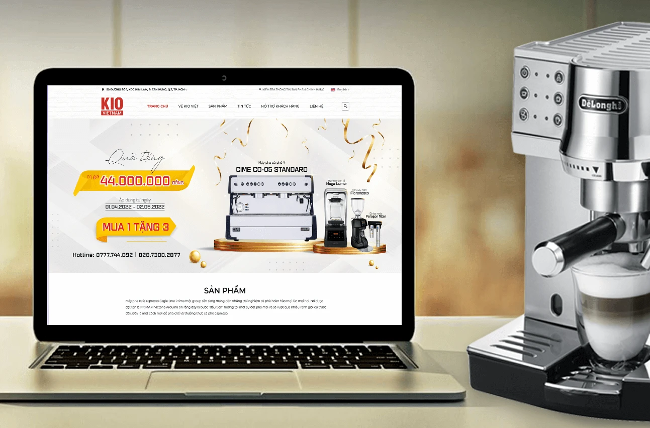 ELEVATING PREMIUM PRODUCT VALUE WITH KIO WEBSITE